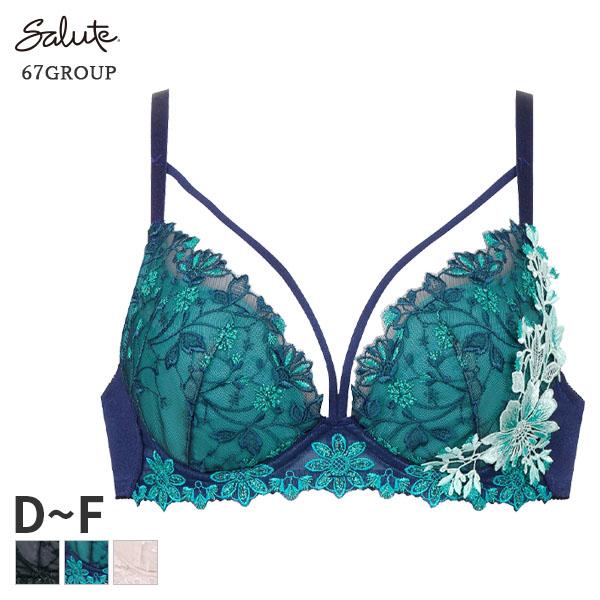 ワコール サルート Salute 67グループ ブラジャー 3/4カップ VivaLineブラ(D E Fカップ)BTJ467