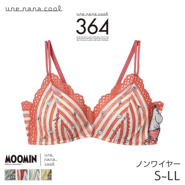 なむなむまん購入 XL une nana cool（ウンナナクール） MOOMIN × une nana cool 364 レース