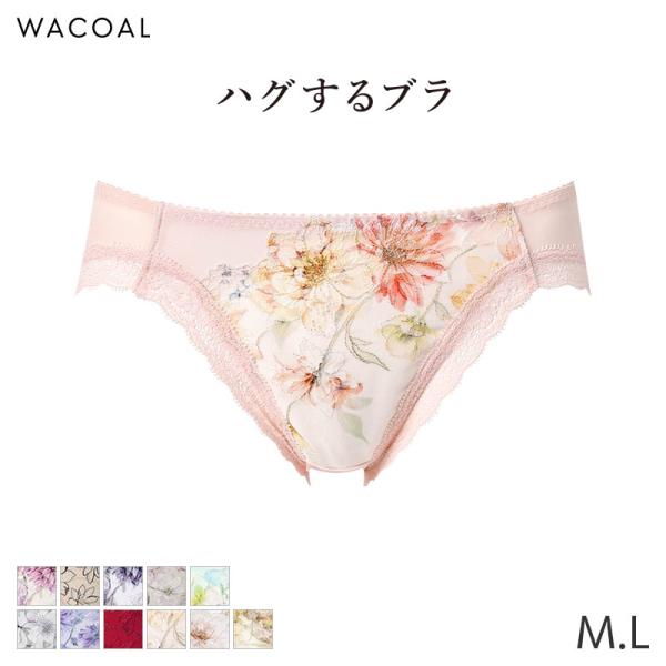 ワコール ハグするブラ ショーツ はきこみ丈あさめ ハイレッグショーツ(M L)PXB178【メール便04】