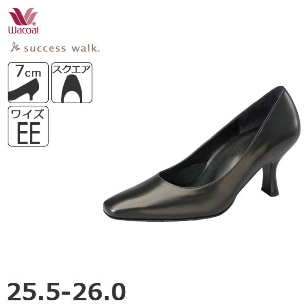 【closemania♡様】success walk WFN070 スクエアトゥ success walk ワコール サクセスウォーク プレーンパンプス 足囲EE