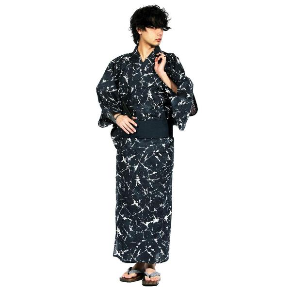 エイト 8 Eight 15color 浴衣 単品 ゆかた コットン 夏 花火大会 クラッシュネイビー ｌ Pindo Com