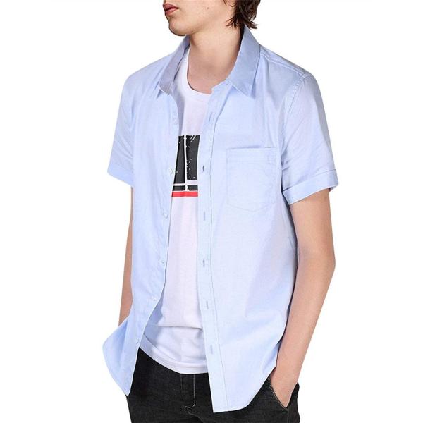 Kuulee 在庫一掃セール シャツ メンズ ランキングtop5 長袖 半袖 オックスフォード カジュアル 冬 スポーツ 春 無地 Xl 秋 オシャレ 夏