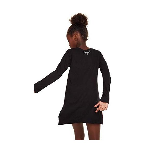 デシグアル ワンピース ワンピースロングスリーブ 19sgvwx1 グレー 12 ブラック 日本サイズ2l相当 11 誕生日 お祝い Eu