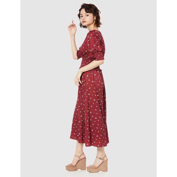 ダズリン ワンピース フラワー ドットオールインワン レディース ボルドー 日本 F Free サイズ Pindo Com Py