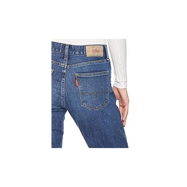 アングリッド デニムパンツ ストレッチテーパードデニム レディース 25インチ 日本サイズm相当 即納 日本 インディゴ