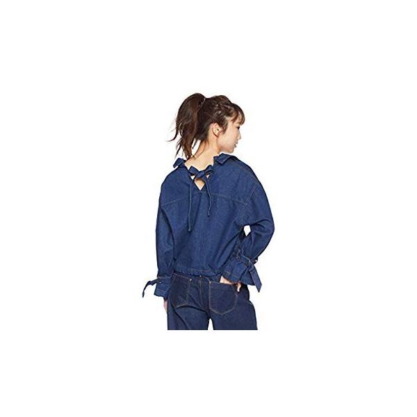 ダズリン ワンピース Cバックシャンスプリングジャケット レディース インディゴ サイズ Free F 日本 送料無料 激安 お買い得 キ フト