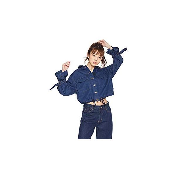 ダズリン ワンピース Cバックシャンスプリングジャケット レディース インディゴ サイズ Free F 日本 送料無料 激安 お買い得 キ フト