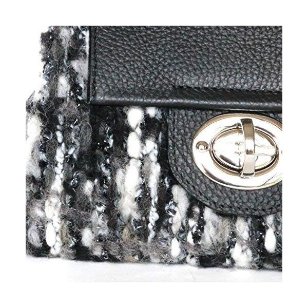 アルマトヌッティ Alma Tonutti ツイード ミニバッグ ブラック ブラック Pindo Com Py