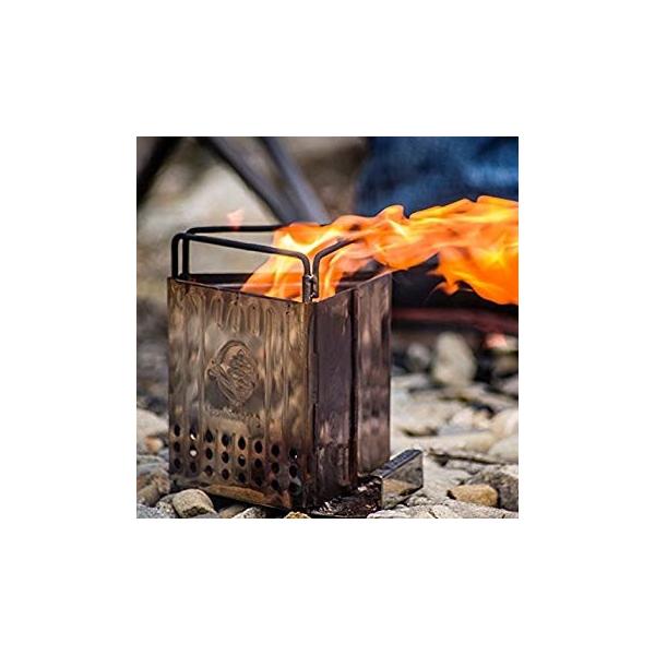 Tanaka Bun Kinzoku タナカブンキンゾク コニファーコーン C C フォールディングストーブ パイロマスター 二次燃焼