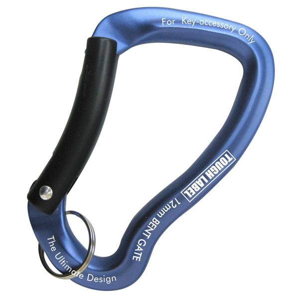 タフレーベル Tough Label カラビナ12mm 青 黒 Vex 155 Pindo Com Py