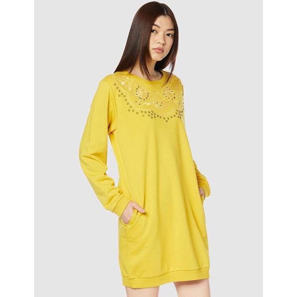 デシグアル ワンピースロングスリーブ Glory レディース 19wwvk86 Xs イエロー 激安通販ショッピング Eu 日本サイズxs相当