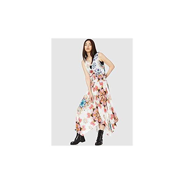 デシグアル ワンピースノースリーブ Uma レディース 19wwvwxh ピンク 46 好評 Eu レッド 日本サイズ2l相当