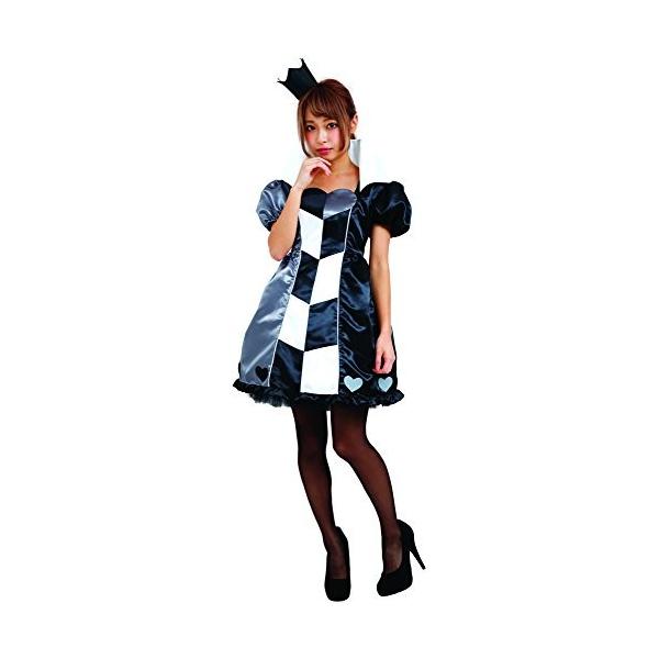 ブラックガーリー トランプ女王 レディース 再再販 コスチューム