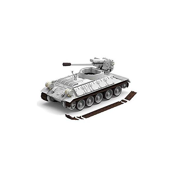 a W新作送料無料 ライフィールドモデル 1 35 シリア軍 T 34 Rfm5030 122mm自走砲 D 30 プラモデル