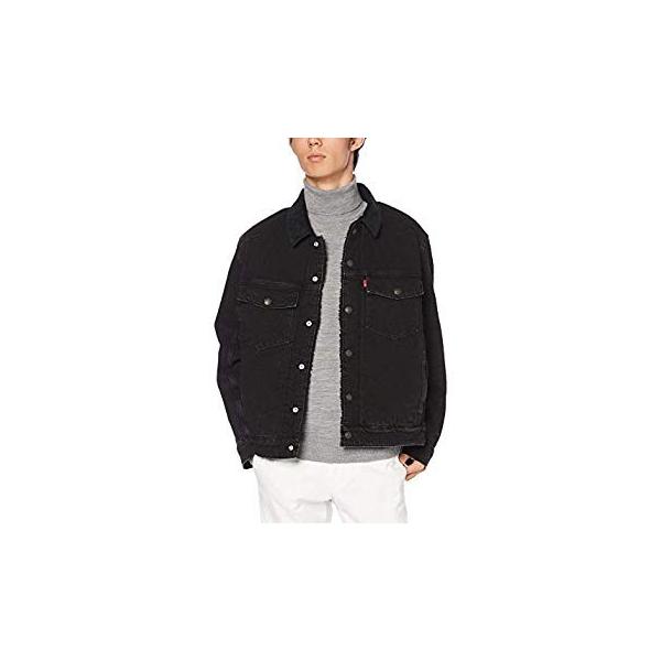 リーバイス Levi S R Engineered Jeans ボア付きデニムジャケット メンズ 0000 Blacks Us Pindo Com
