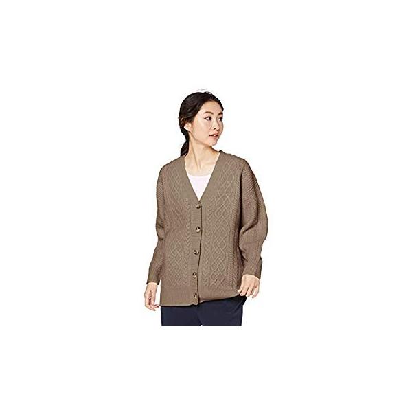 エヌナチュラルビューティーベーシック カーディガン ハミルトンラムズウールニットカーディガン 166 レディース グレー Picnicsafaris Com