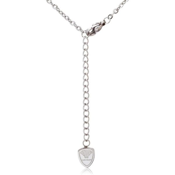 ライオンハート Lion 世界の人気ブランド Heart ステンレス ペアネックレス ピンクゴールド 04n130sl レディース