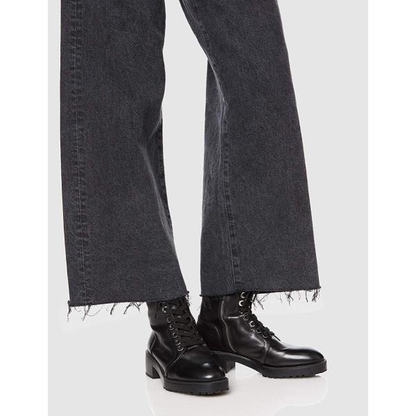 アングリッド デニムパンツ Caカットオフカラーワイドデニム レディース 日本サイズs相当 日本 24インチ 贈り物 ブラック