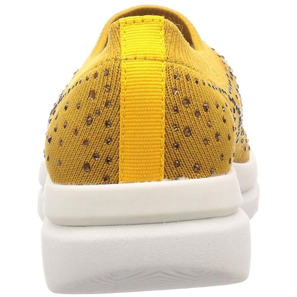 ゴムゴム スニーカー スターデザイン ご予約品 ニットスニーカー レディース 99 5533 23 5 Cm マスタード