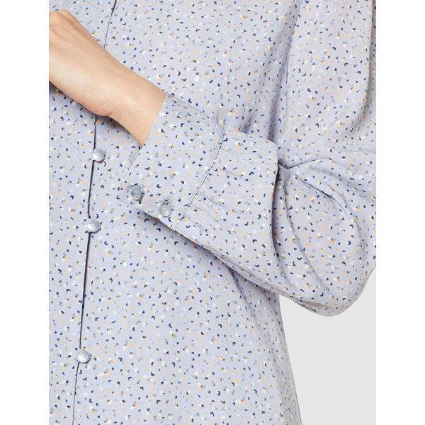 ナチュラルビューティーベーシック ワンピース コンフェッティプリントワンピース レディース 017 ブルーベース 日本 S Vejabeautyhouse Com