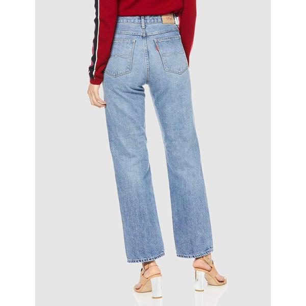 アングリッド 超歓迎された デニムパンツ Caスリムストレートデニム レディース 日本 ブルー 日本サイズm相当 25インチ