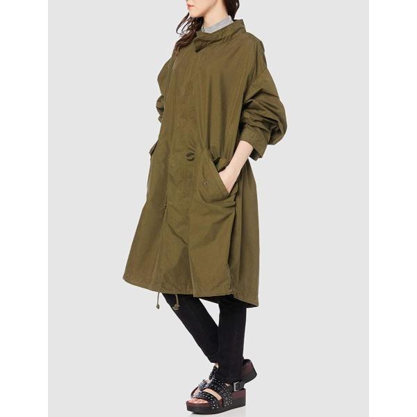アングリッド コート Caミリタリービッグルーズコート レディース F カーキ サイズ 日本 セットアップ Free