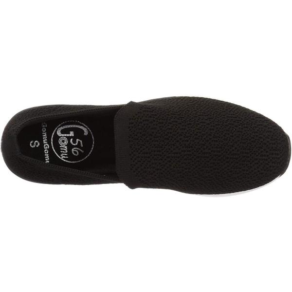 ゴムゴム スニーカー 厚底ウエッジソール ラメニットスニーカー レディース ブラック 99 5003 Cm 激安価格と即納で通信販売 22 0 22 5