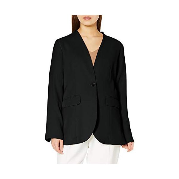 ラグナムーン ジャケット Ladyノーカラージャケット レディース ブラック 日本 S 日本サイズs相当