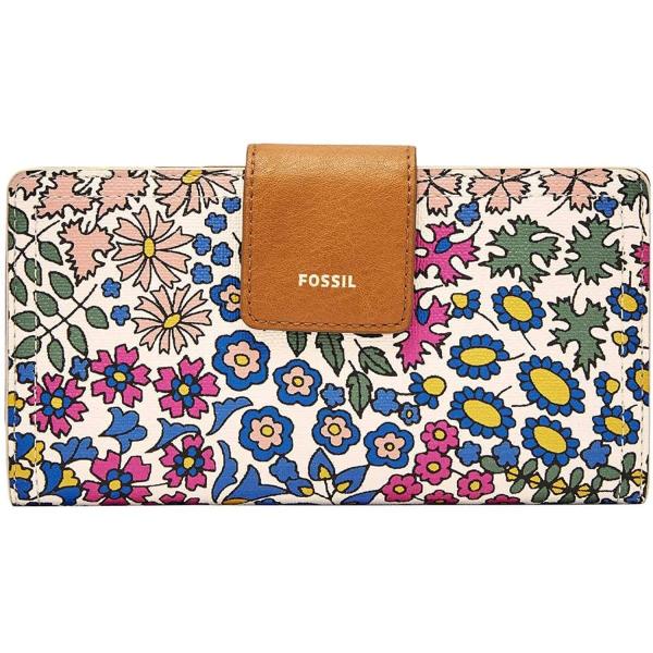 Rfid Logan Tab 財布 長財布 ライトフローラル リバティオンラインストア Clutch Tab Sl77 フォッシル Logan
