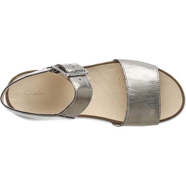 クラークス サンダル 厚底 ボタニックストラップ レディース ストーンメタリック 22 5 Cm Atelieralicante Com