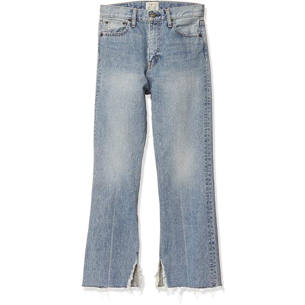 アングリッド デニムパンツ Caスリットフレアデニム レディース 即納最大半額 24インチ 日本 日本サイズs相当 ブルー