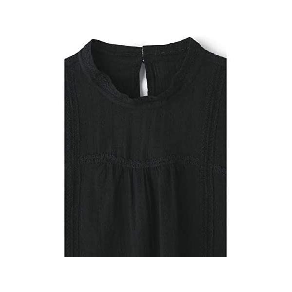 ジル バイ ジルスチュアート ブラウス ドビー刺繍ブラウス レディース 正規品スーパーsale 店内全品キャンペーン Free Fr サイズ 125 日本 ブラック