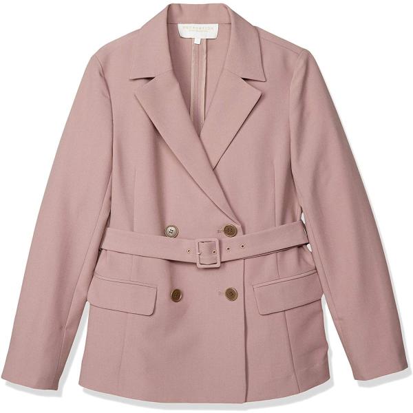 プロポーションボディドレッシング モッズコート べルト付きダブルジャケット レディース モカ 2 ブランド買うならブランドオフ 日本サイズm相当 日本