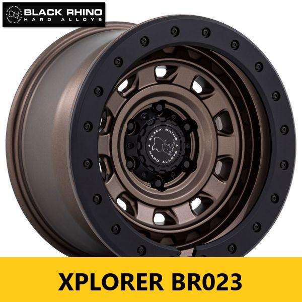 ジムニー NEW USオフ系 ノマド シエラ JB74 BLACK RHINO XPLORER BR023