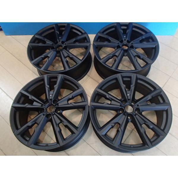 後塗り マットブラック BMW F48 F39 Vスポーク スタイリング 721M 8.0J 20in IS50 PCD112 中古4本 BMW X1 F48 