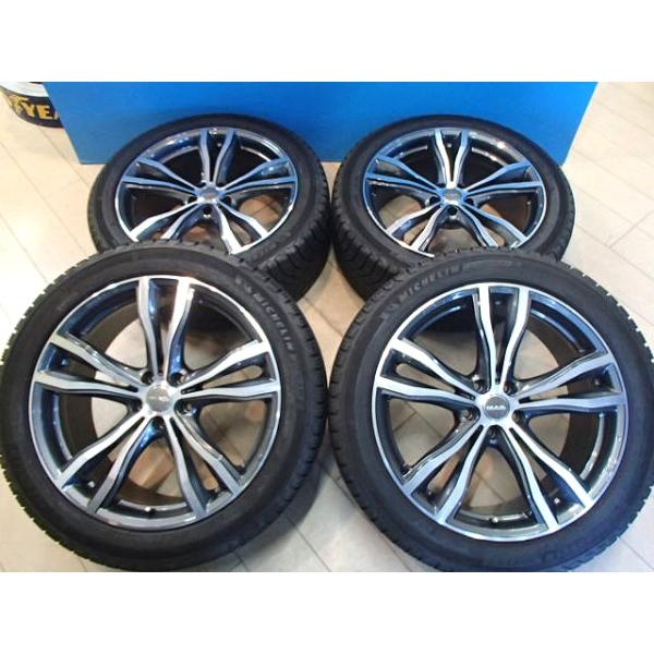 ミシュラン スタッドレス付 純正キャップ対応 MAK X-MODE  9.0J 20in IS35 PCD112 X-ICE SNOW SUV 255/45R2