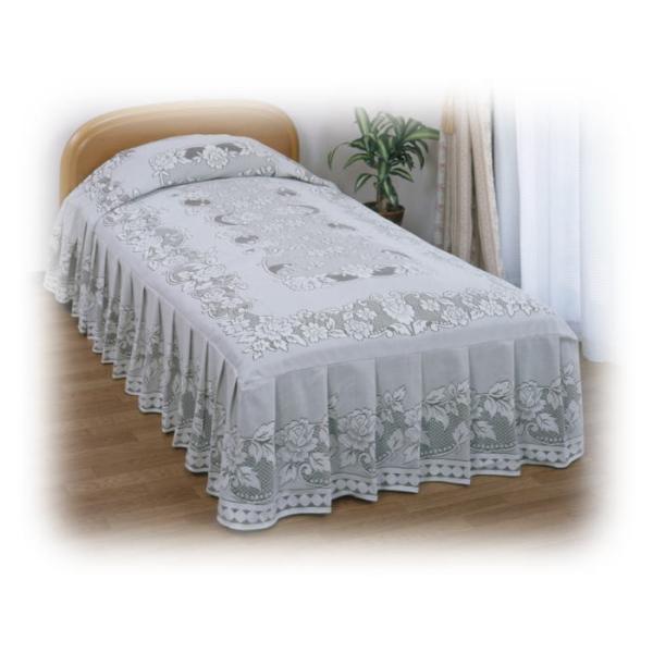 在庫処分 ベッドカバー セミダブル ダブル 厚手レース生地 フリル付薔薇柄 布団寝具スプレッド おしゃれ安い掛けふとんマルチカバー Buyee Buyee 日本の通販商品 オークションの代理入札 代理購入