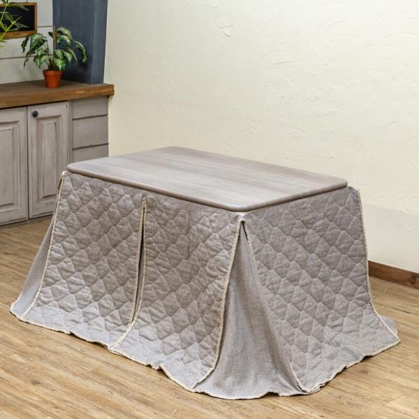 ダイニングコタツ掛け布団セット　110×70 ホワイト Amazon.co.jp : ダイニングコタツ 掛け布団セット 110×70 長方形