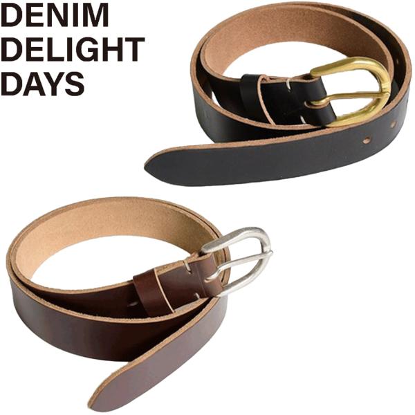 DENIM DELIGHT DAYS デニムデライトデイズ USオイルレザーワイドベルト JY253T01