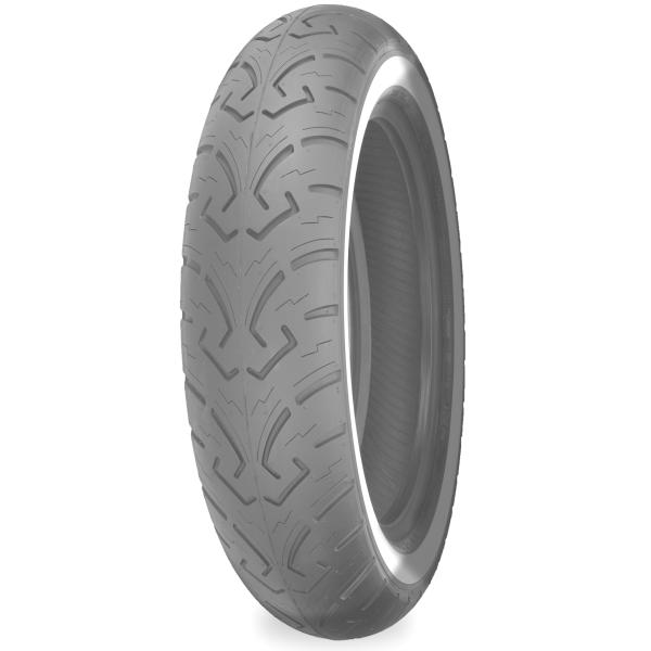 MT90-16 M/C 73H  (WW)TL ホワイトウォール フロントタイヤ Shinko F250