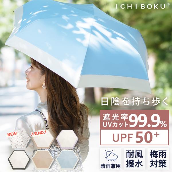 新発売！／日傘 完全遮光 カプセル 傘 晴雨兼用 UVカット 折りたたみ
