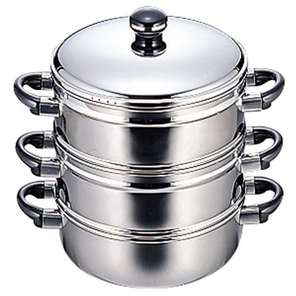 宮崎製作所 オブジェ 二段蒸し器25cm Oj 8 4 セレクトショップリブレ 通販 Yahoo ショッピング