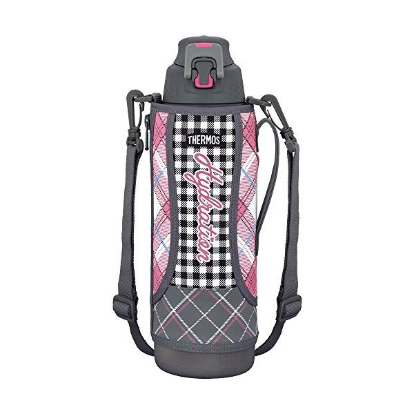 サーモス 水筒 真空断熱スポーツボトル グレイギンガム