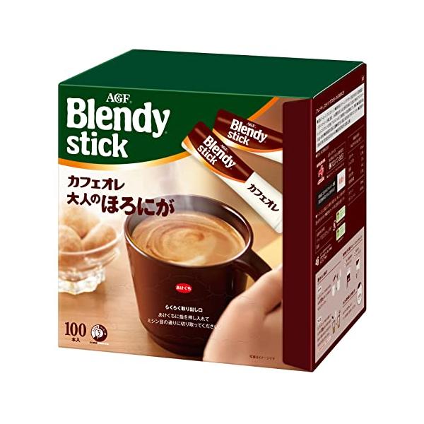 AGFエージーエフブレンディ スティック カフェオレ 大人のほろにが