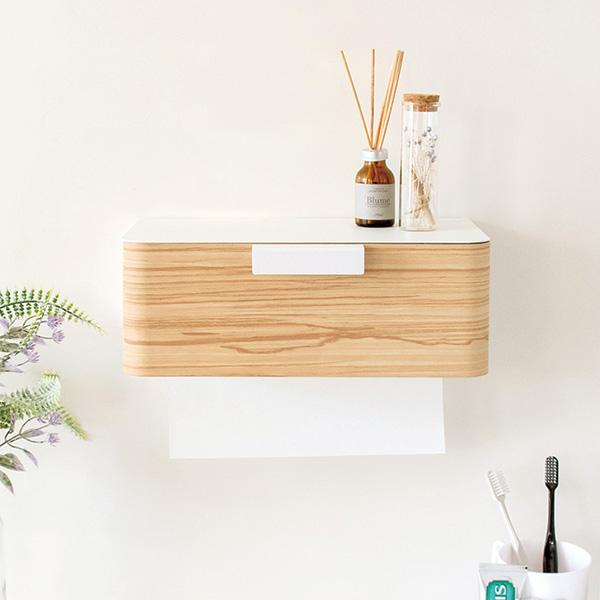 ペーパータオルホルダー 壁掛け キッチン トイレ 洗面所 省スペース