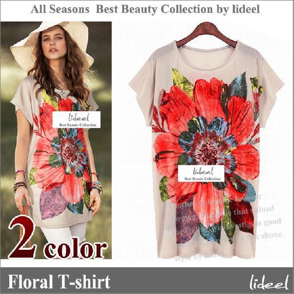 花柄tシャツ レディース Tシャツ 半袖 T Shirts Buyee Buyee Japanese Proxy Service Buy From Japan Bot Online
