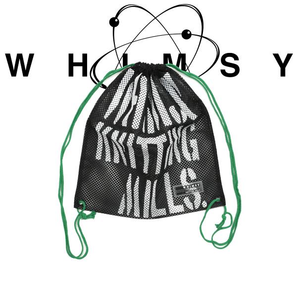 Whimsy Socks ウィムジーソックス Mesh Knapsack Black : LION