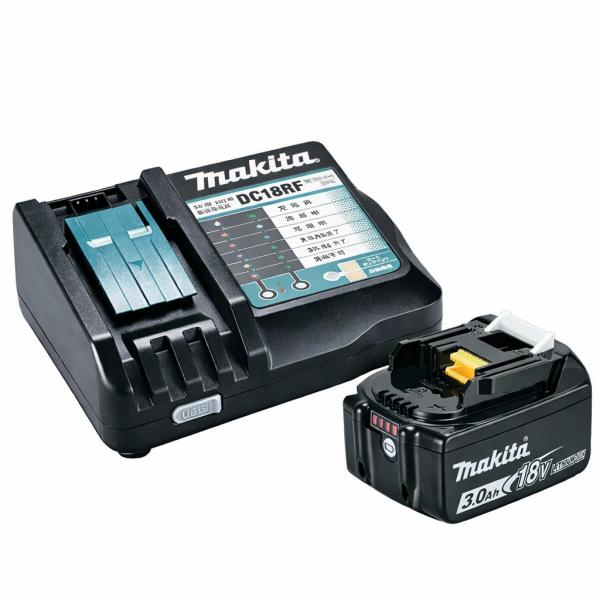 マキタ 純正 BL1830B 1個 + DC18RF 急速充電器 バッテリー セット 18V 3.0Ah 国内正規品 A-60442 makita TD172 TD173 BL1860 BL1850 BL1460B 対応