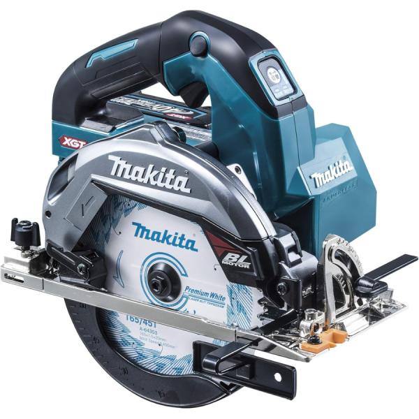 マキタ 純正 HS002GRDX フルセット 充電式マルノコ 青 ブルー 刃径165mm / 切込66mm 無線連動集塵対応 40Vmax 2.5Ahバッテリ・充電器・ケース付 makita