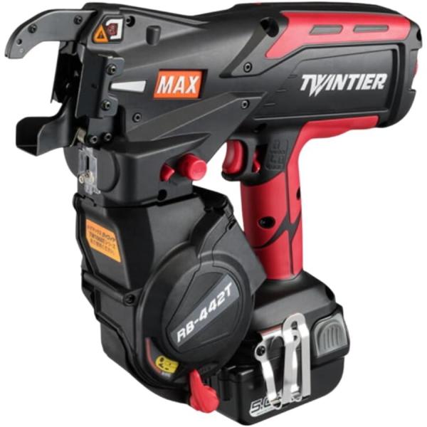 マックス（MAX） 鉄筋結束機 RB-442T-B2C/1450A バッテリー2個 充電器 